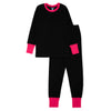 Black and Pink long cuff Pajamas