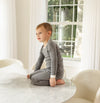 Heather Grey Fleece Pajamas