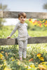 Classic Green and White Pajama Set