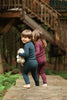 Hairline Stripe Pajamas, Evergreen & Navy