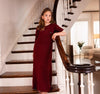 Cherry Fleece Nightgown